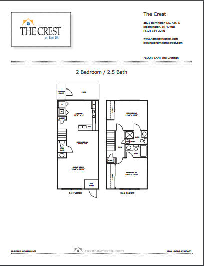 the crimson 2 bedroom floor plan city flats on tenth