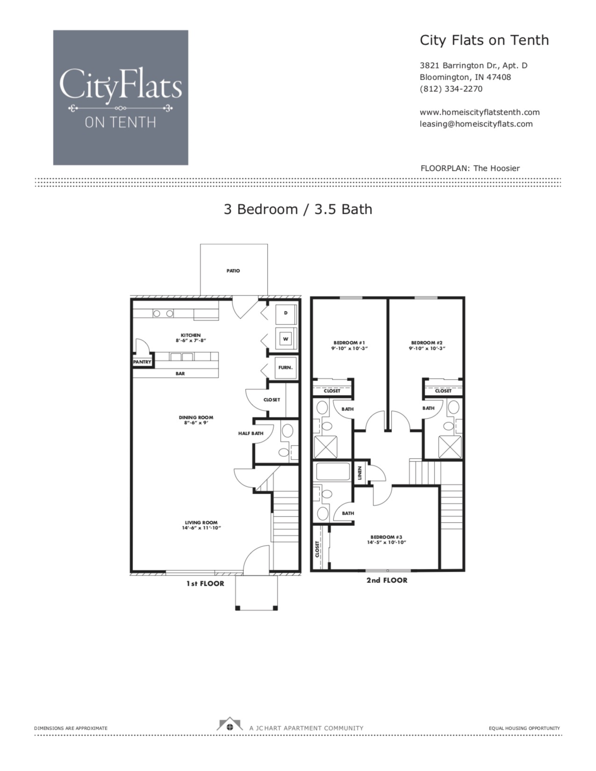 The Hoosier floor plan The Hoosier floor plan